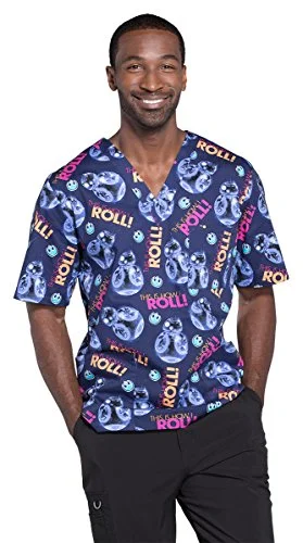 Spring Fashion Tooniforms Men & Women Scrubs Top V-Neck TF701