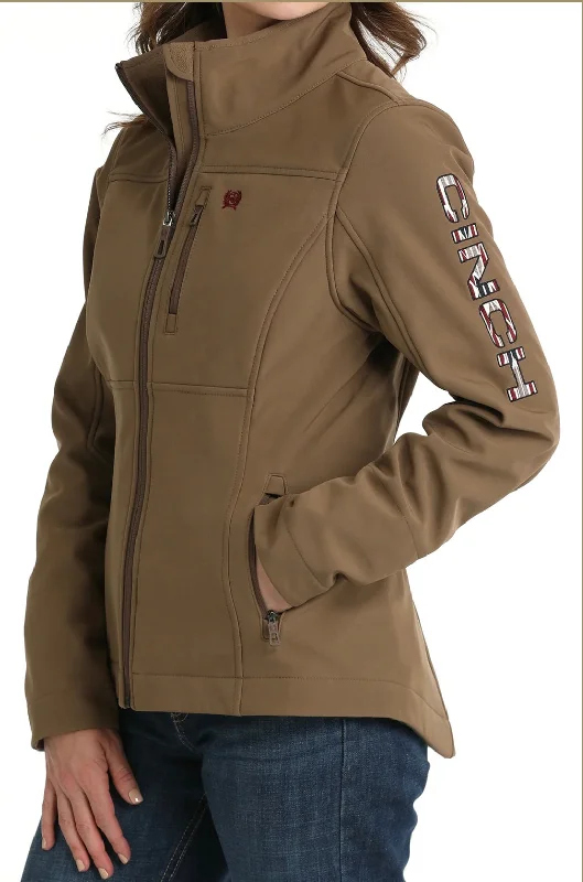 Fashion Selection Cinch Women’s Brown Concealed Carry Bonded Jacket