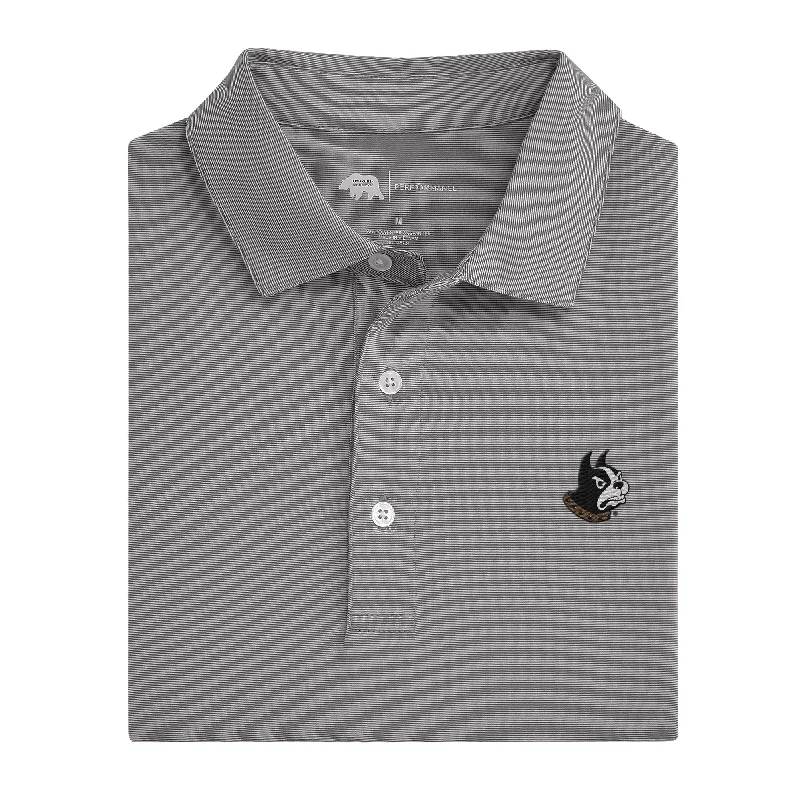 Effortless Wear Wofford Hairline Stripe Performance Polo