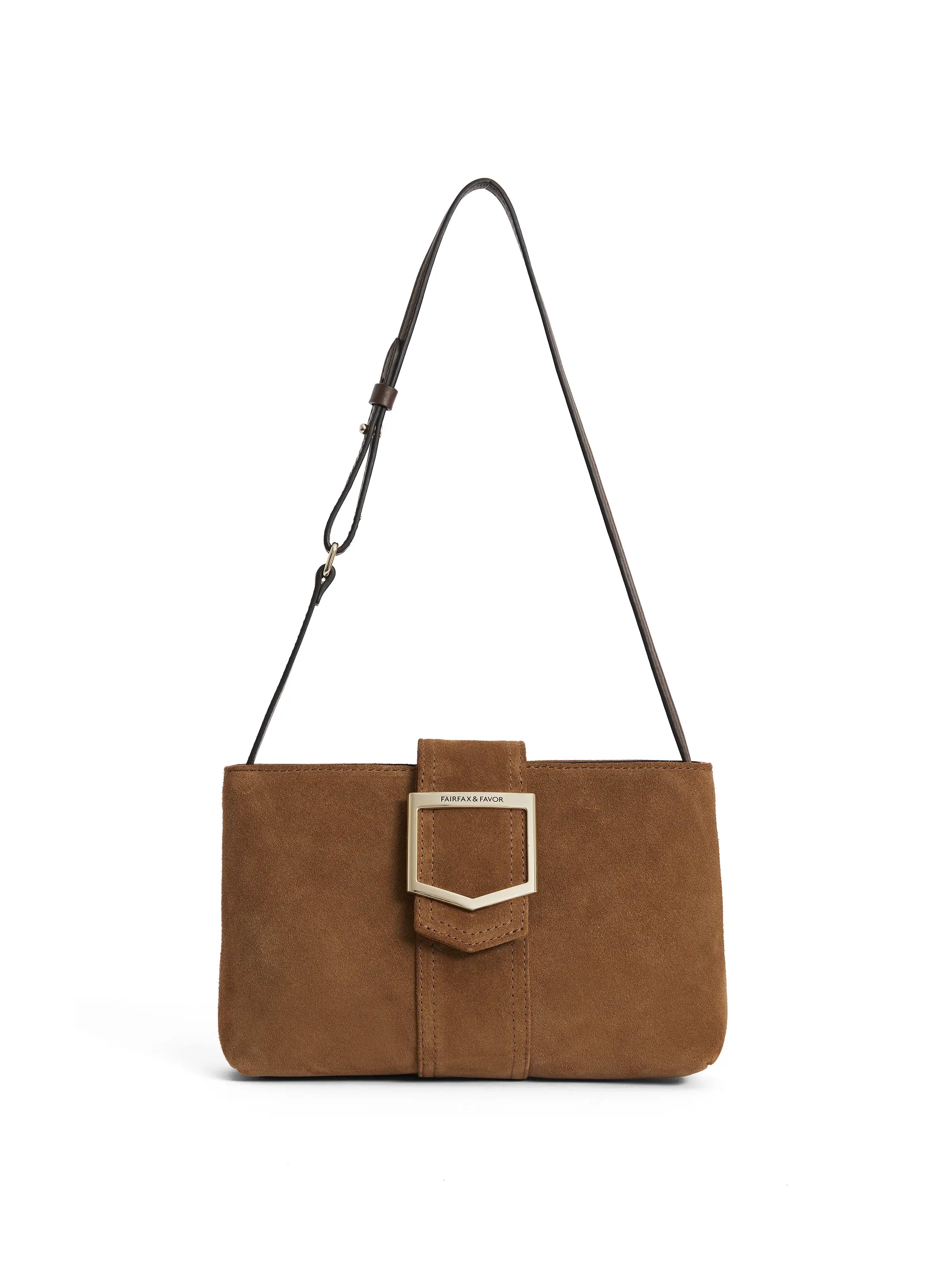High Street Fashion Belmont Shoulder Bag - Tan