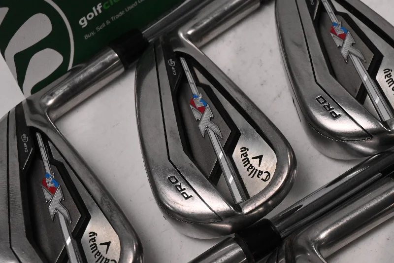 Casual Ease Callaway Steelhead XR Pro Irons / 5-PW / Stiff Flex Callaway Steel Shafts Casual Ease Callaway Steelhead XR Pro Irons / 5-PW / Stiff Flex Callaway Steel Shafts
