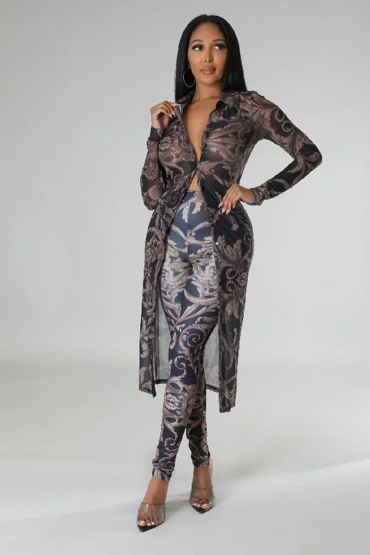 Trends Staying Out Legging Set