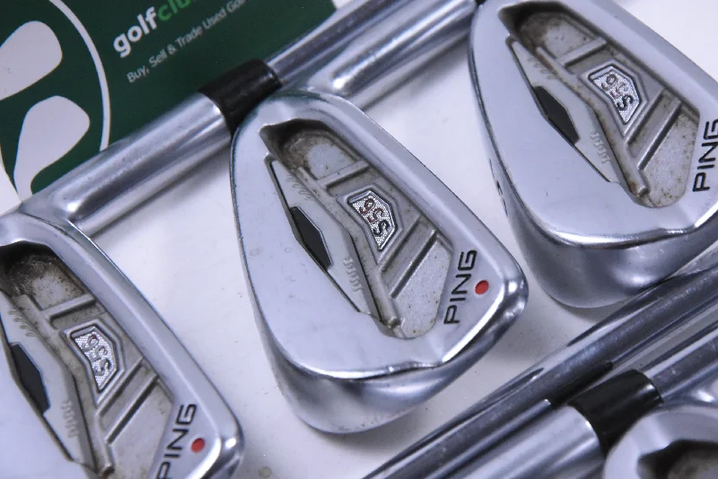 Everyday Style Ping S56 Irons / 4-PW / Red Dot / Stiff Flex KBS Tour Shafts