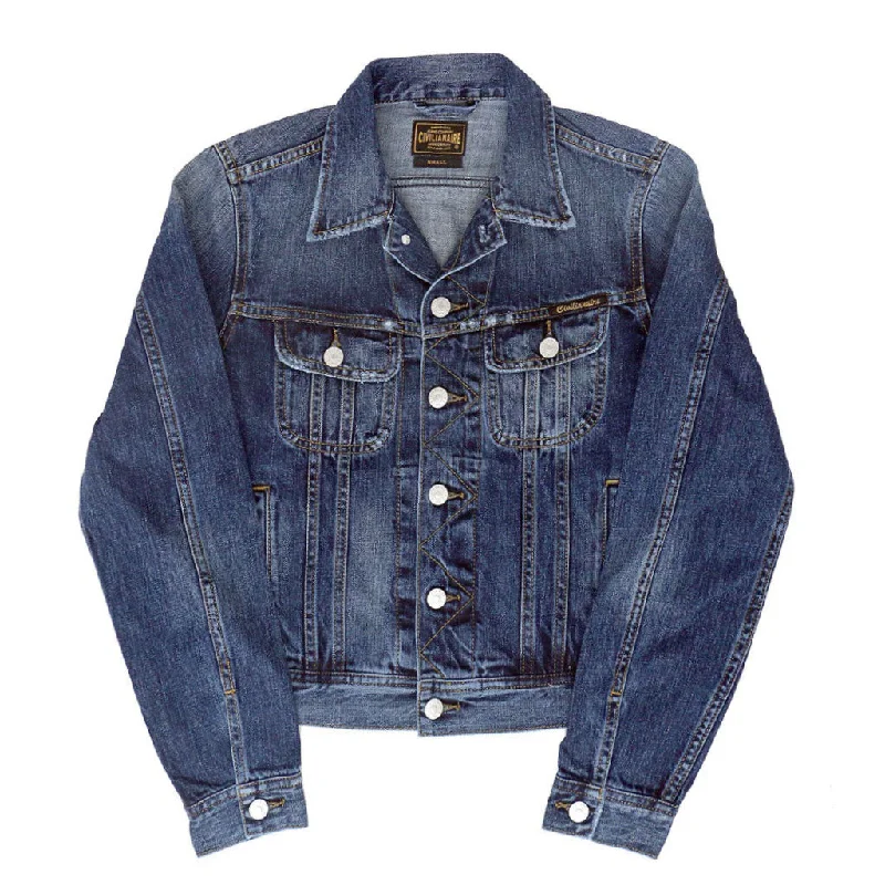 Light Fit 5 Pocket 12.4 oz Denim Ryder Jacket - Macon Wash