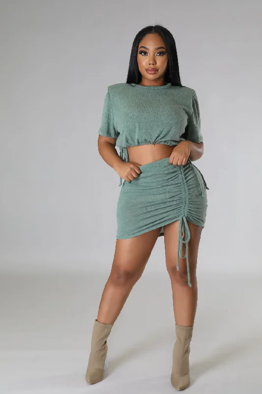 Layered Style Andell Skirt Set