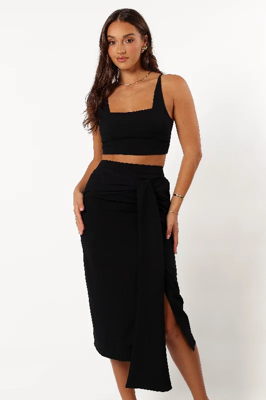 Cozy Fashions Zanita Set - Black