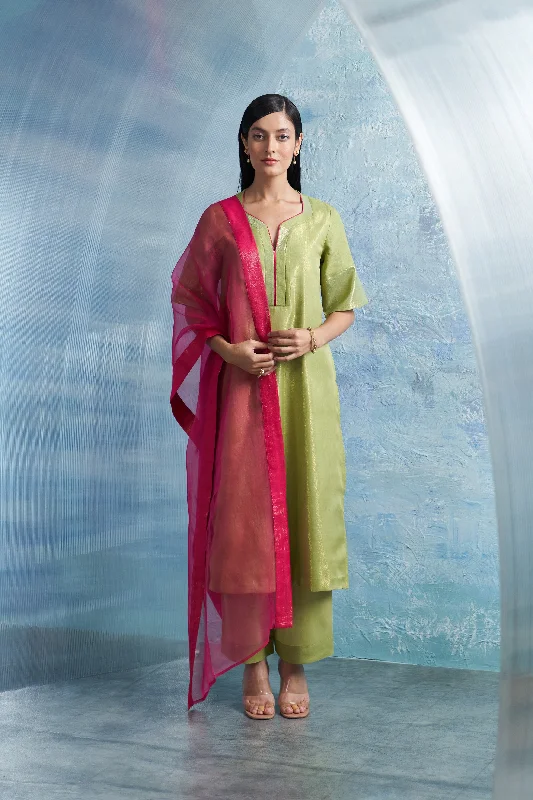 Comfy Chic Wear Aura A-Line Kurta Set