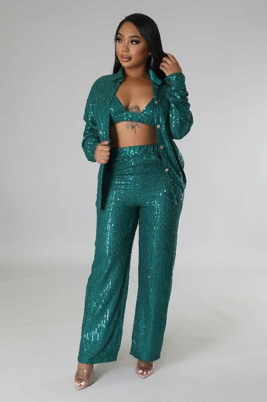 Age-reducing Style 3pc Lennox Pant Set