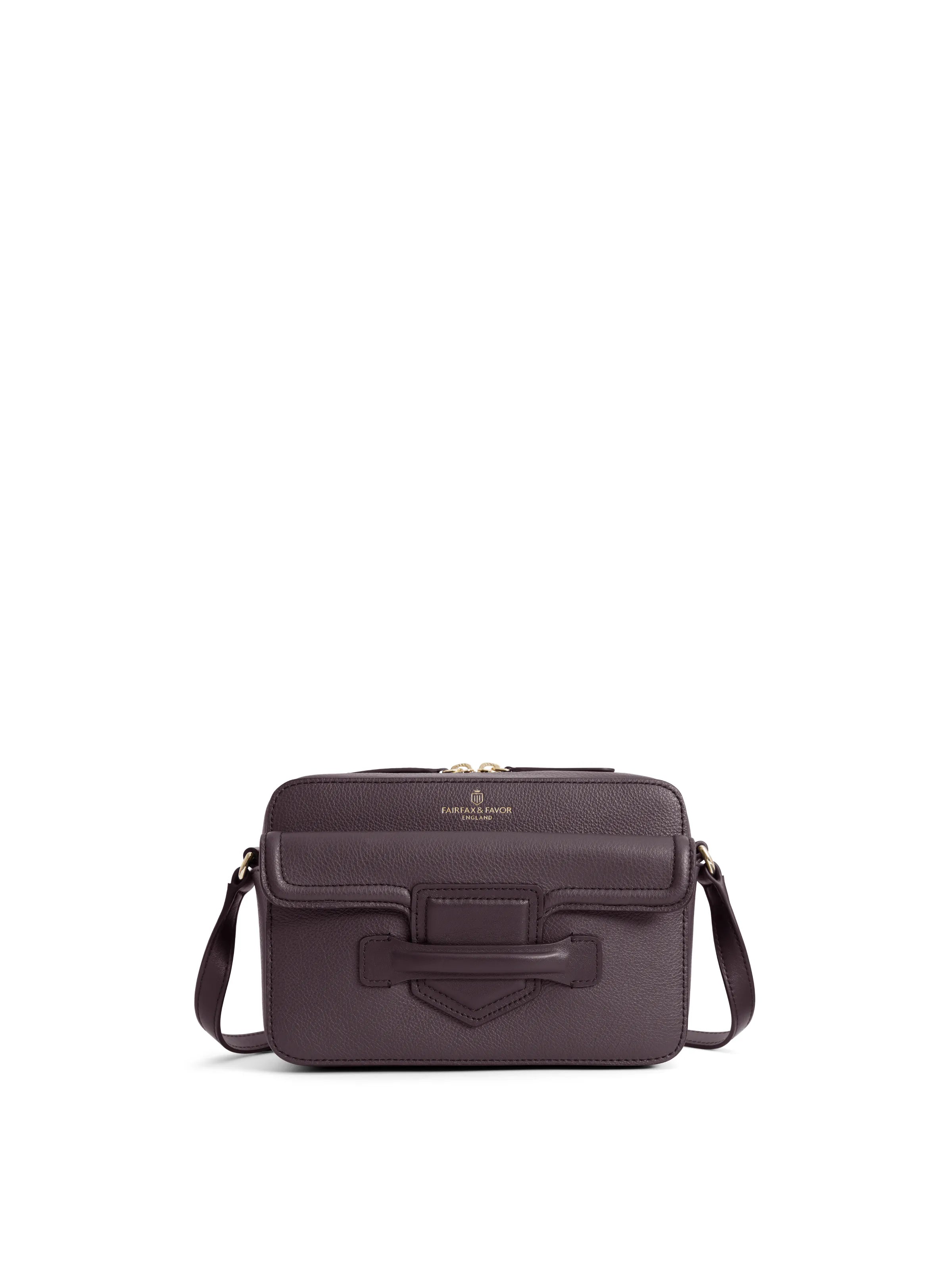 Age-reducing Style Massingham Cross Body Bag - Chocolate Leather