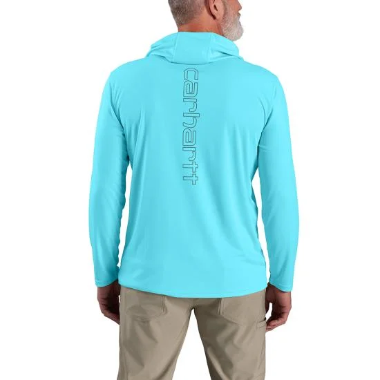 Effortless Elegance PR ONLY Carhartt 106165 - Force Sun Defender™ Lightweight Long-Sleeve Hooded Logo Graphic T-Shirt Effortless Elegance PR ONLY Carhartt 106165 - Force Sun Defender™ Lightweight Long-Sleeve Hooded Logo Graphic T-Shirt