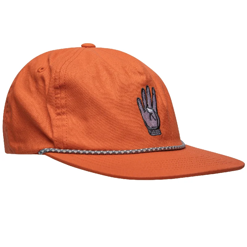 Casual Fit Wear Orange Fours Up Rope Hat