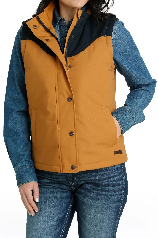 Romantic Temperament Cinch Women's Concealed Carry Canvas Vest