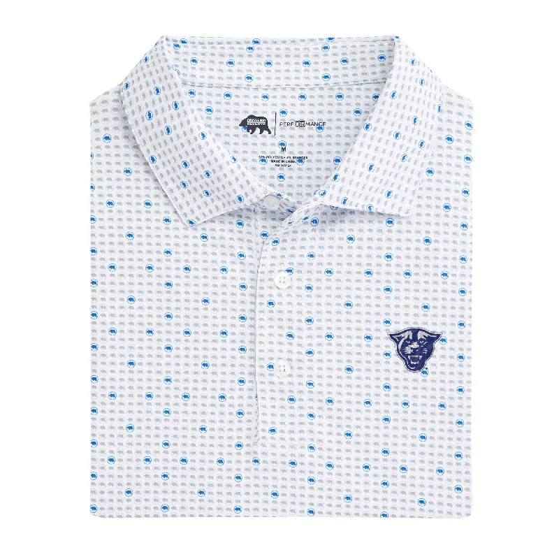 Soft Comfort GA State Tour Logo Printed Performance Polo