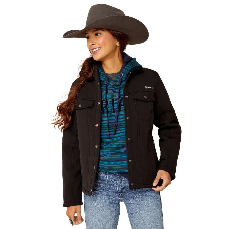 Perfect Tailoring Ariat Women's Berber Back Softshell Jacket, Black