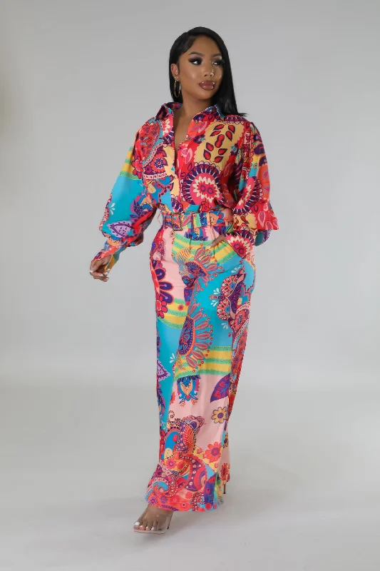 Carefree Style Mecika Pant Set