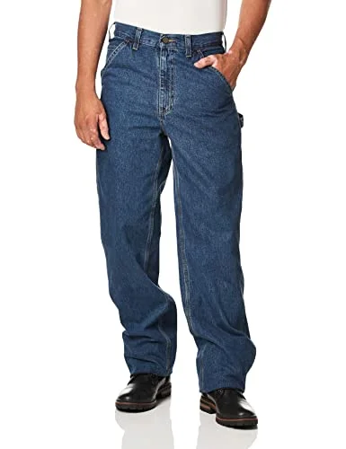 Personalized Design PR ONLY Carhartt 104941 Men's Loose Fit Utility Jean