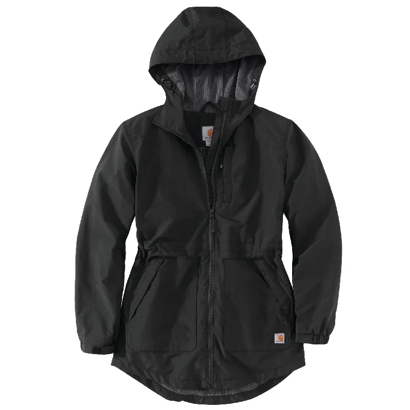 Luxury Fashion Women's Rain Defender Hooded Lightweight Jacket 104221
