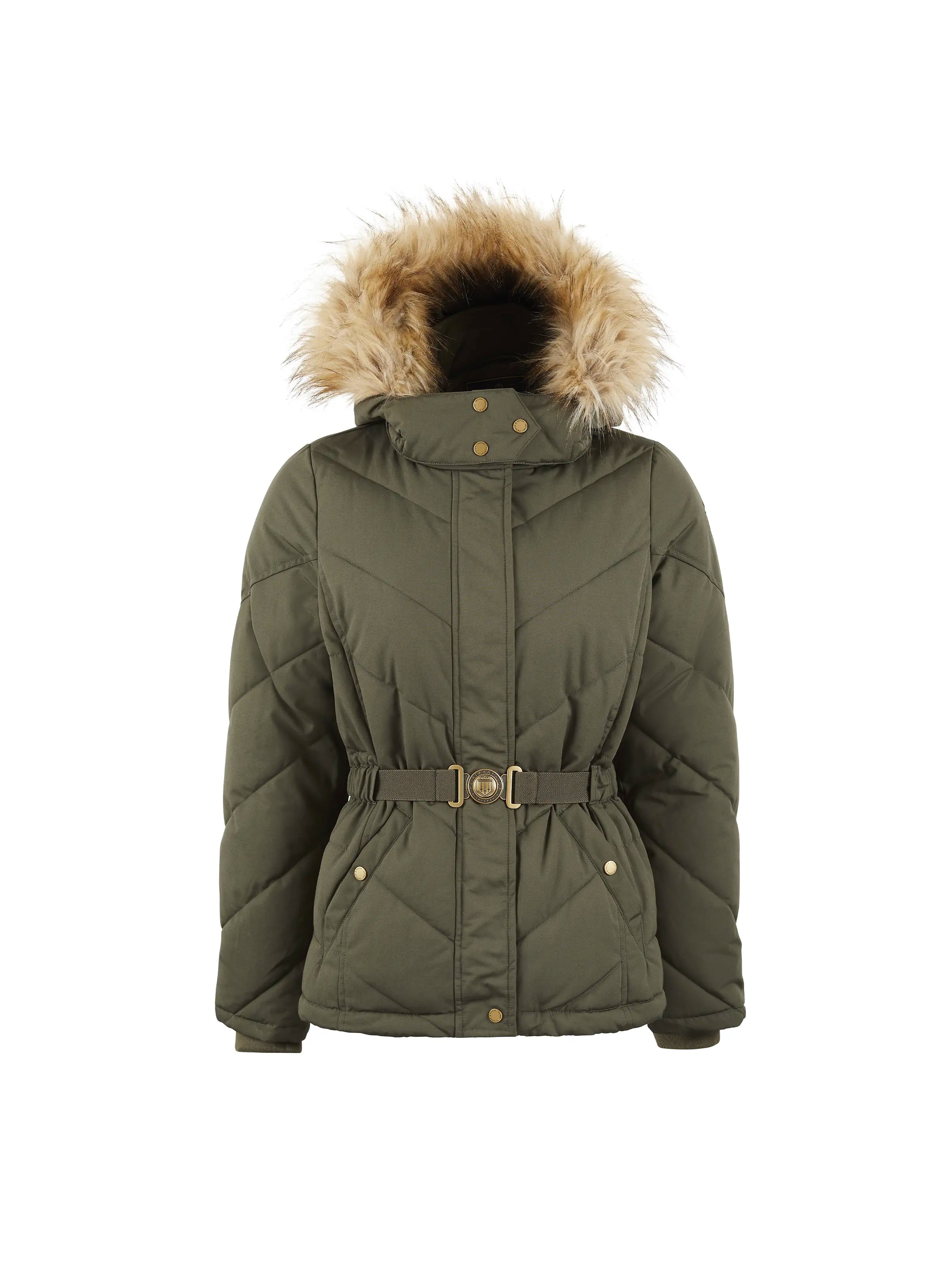 Casual Style Charlotte Jacket - Khaki