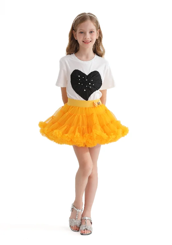 Casual Chic Outfits Multicolor Haley Heart Skirt Outfit