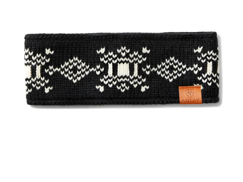 Trends Ariat Patrona Headband- Seasalt/black