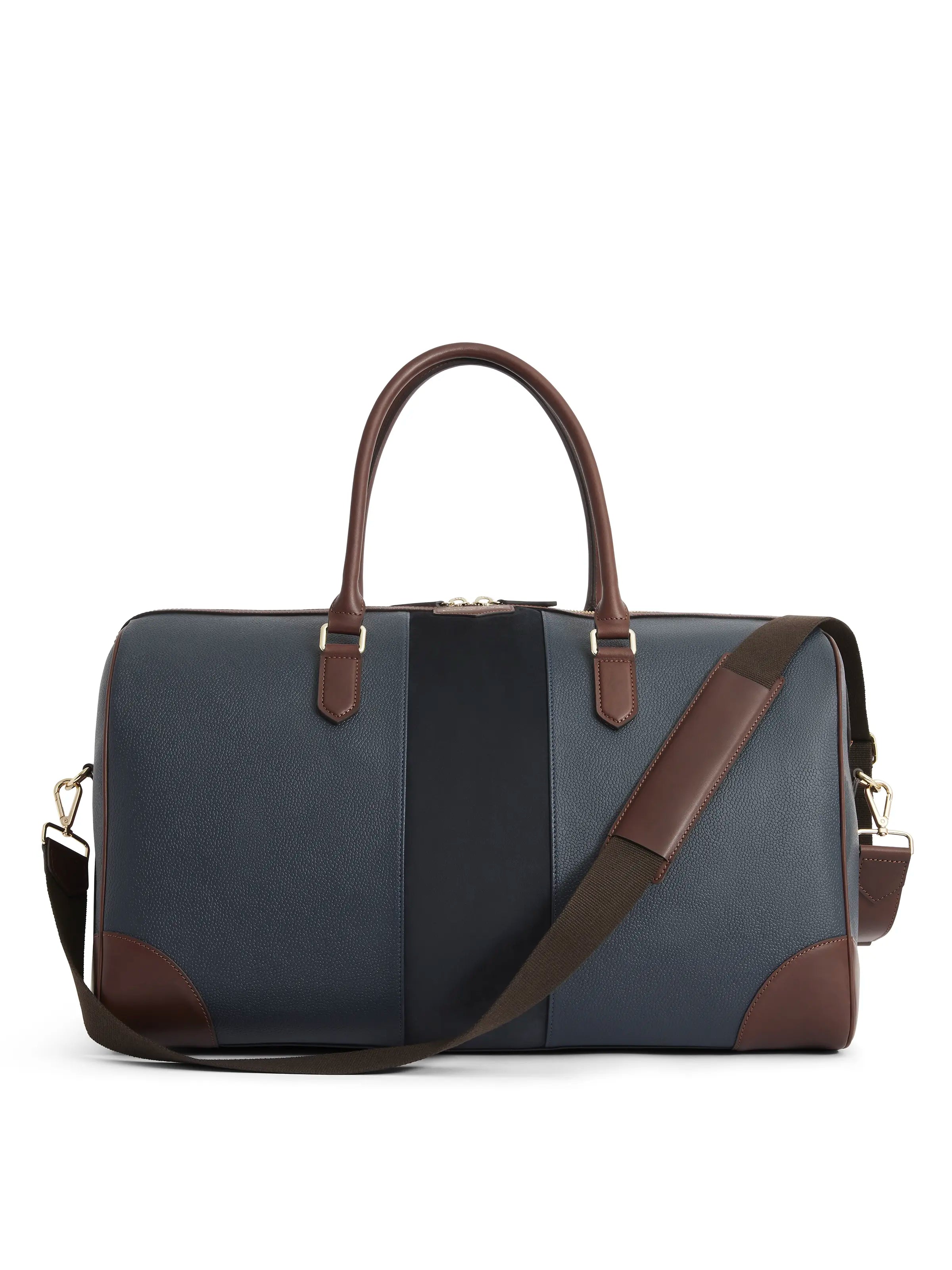Elegant Outline Large Britannia - Navy Scotchgrain