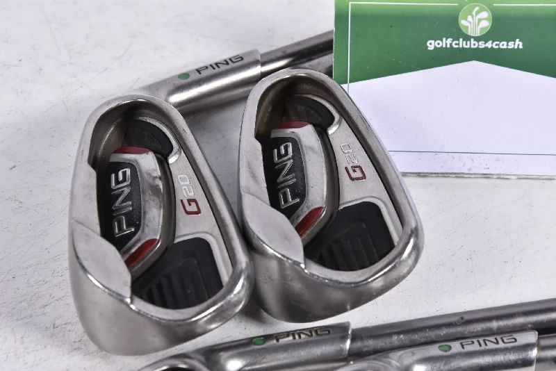Easy Chic Ping G20 Irons / 7-PW / Green Dot / Stiff Flex Ping TFC 169 Shafts