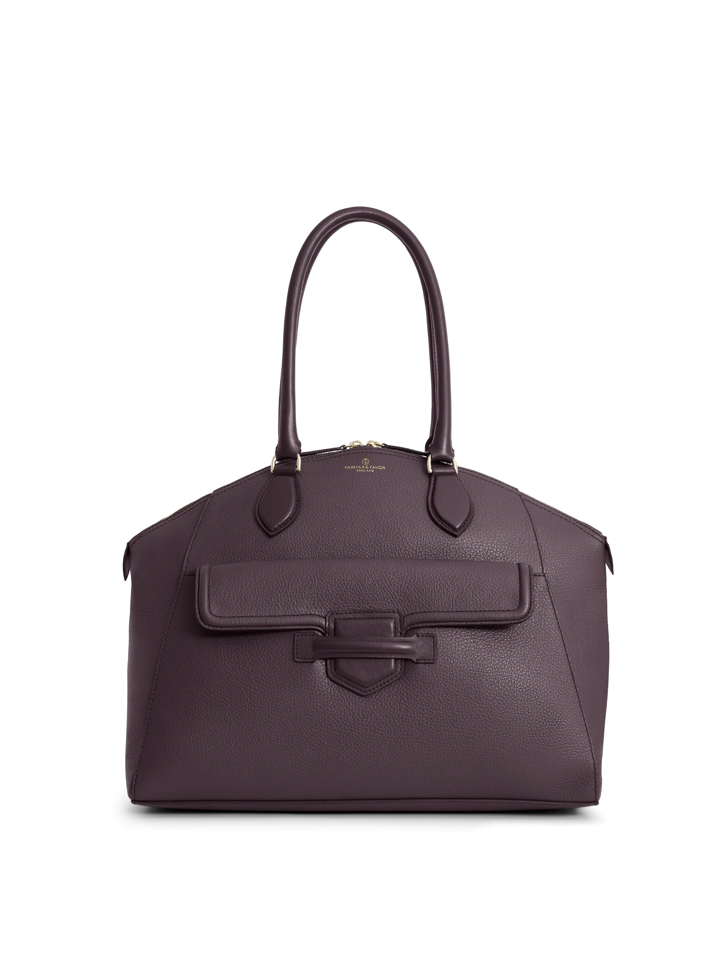 Elegant And Casual Massingham Handbag - Chocolate Leather