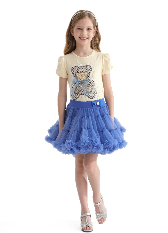 Warm Chic Multicolor Carla Bear Skirt Outfit
