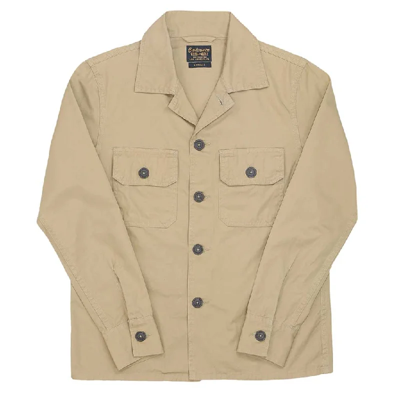 Comfortable Series 2 Pockets Zhonge Erika Jacket- Brown