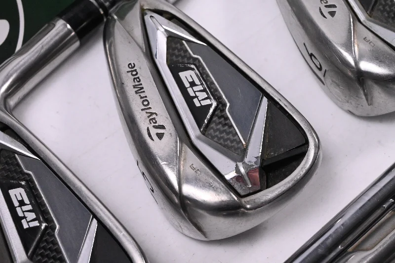 Versatile Comfort Taylormade M3 Irons / 4-PW / Stiff Flex XP 100 S300 Shafts