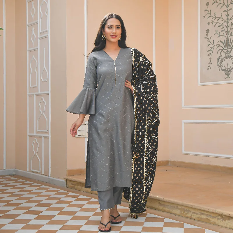 Thin Design Senegal Suit Set