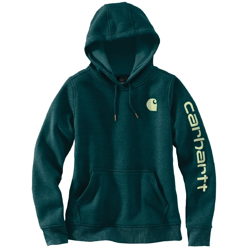Effortless Comfort Women's Graphic Logo Hoodie 102791