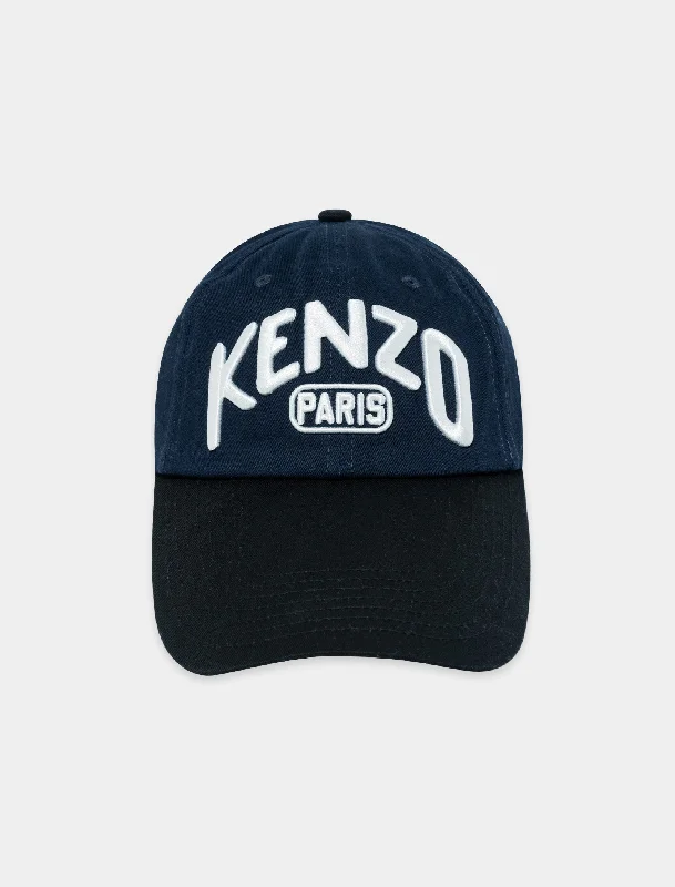 Soft Knitwear EMBROIDERED LOGO BASEBALL CAP