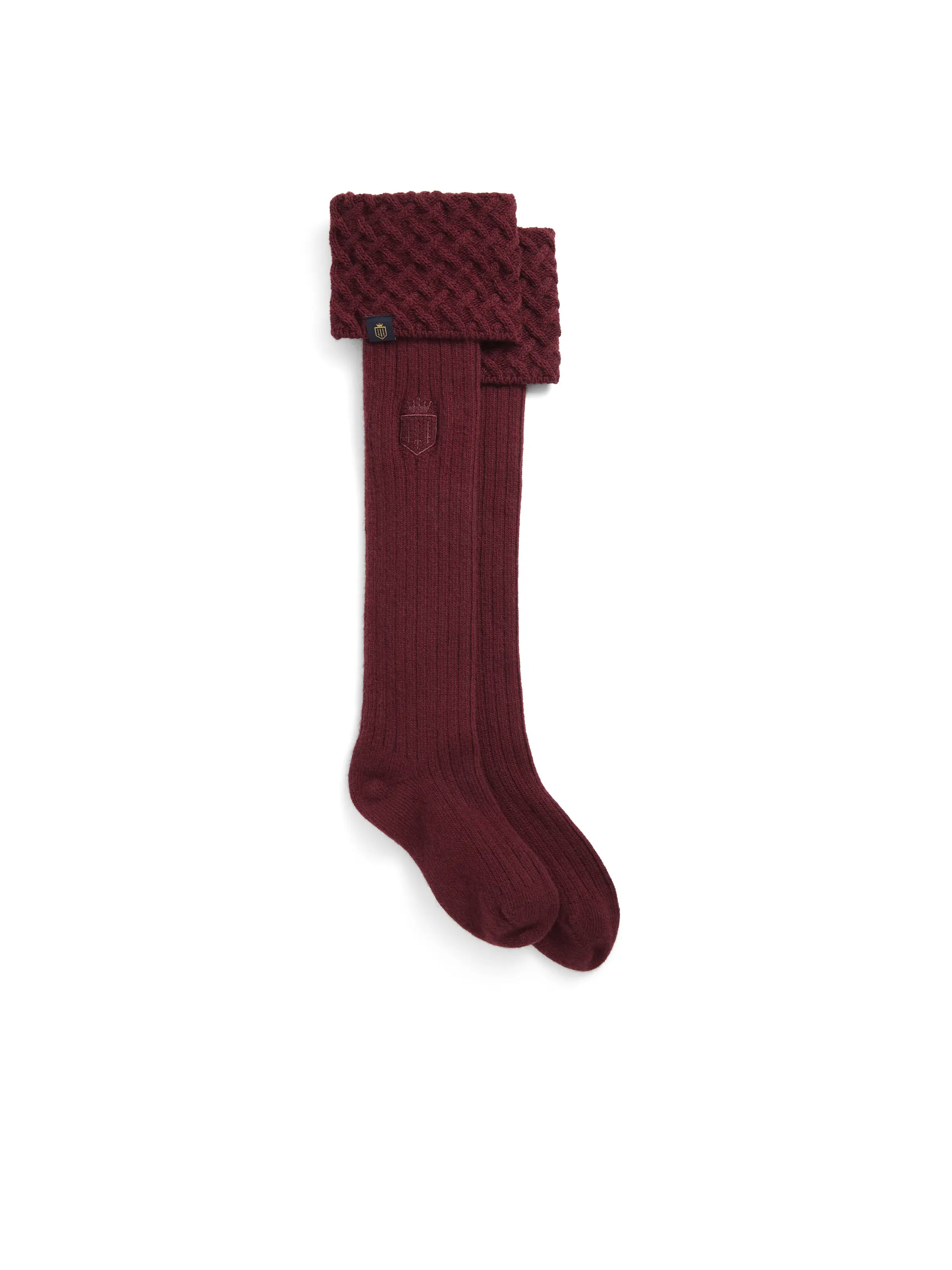 Sweet Girl Explorer Merino Wool Socks - Ruby