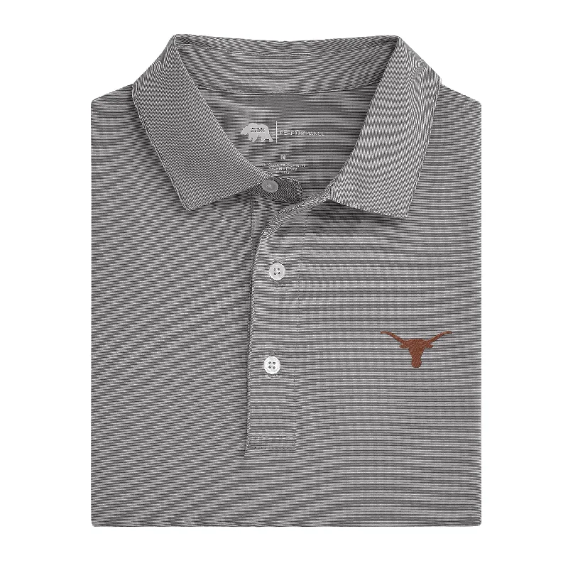 Relaxed Fashion University of Texas Hairline Stripe Performance Polo