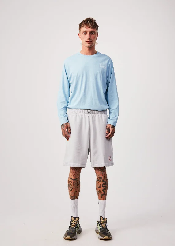 Comfortable Looks AFENDS Unisex Conditional - Unisex Sweat Shorts - Smoke