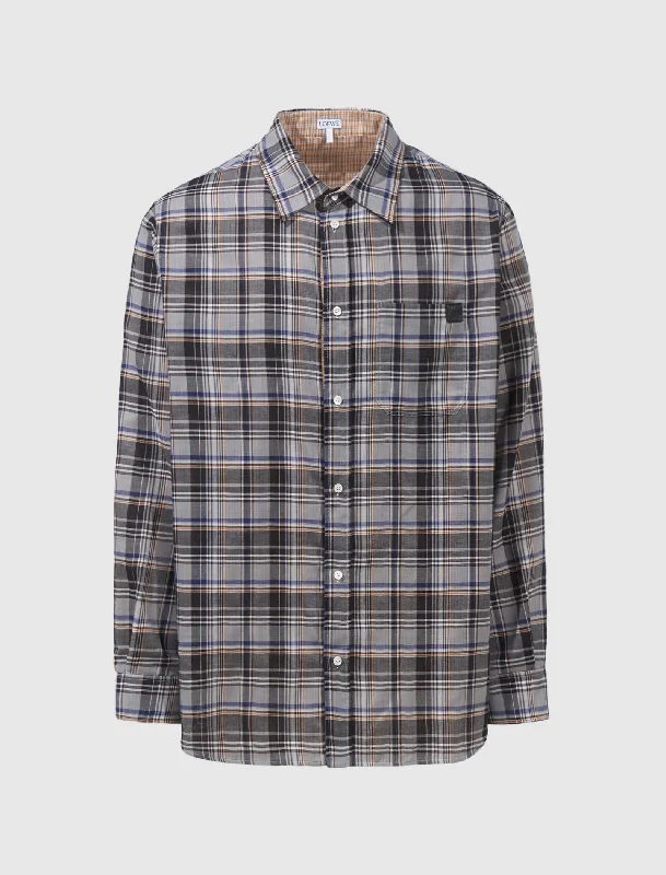 Breezy Comfort DOUBLE FACE CHECK SHIRT