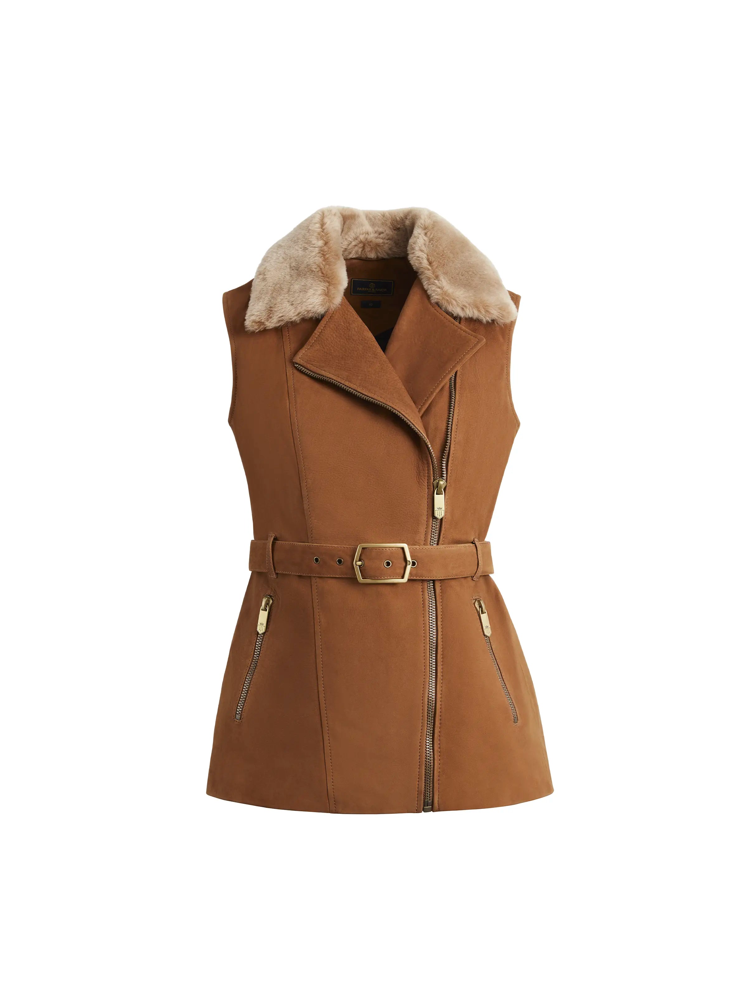 Design Must-have Alice Gilet - Tan