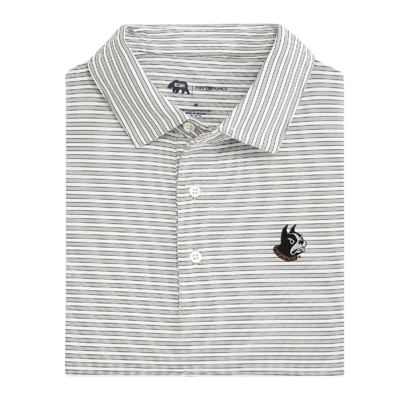 Chic Outfits Wofford Mulligan Stripe Performance Polo