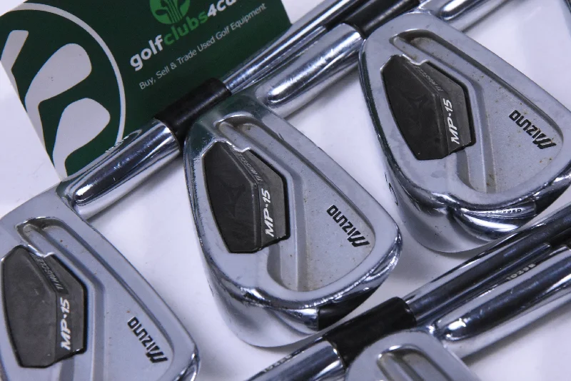 Weekend Style Mizuno MP-15 Irons / 3-PW / Regular Flex Dynamic Gold XP R300 Shafts