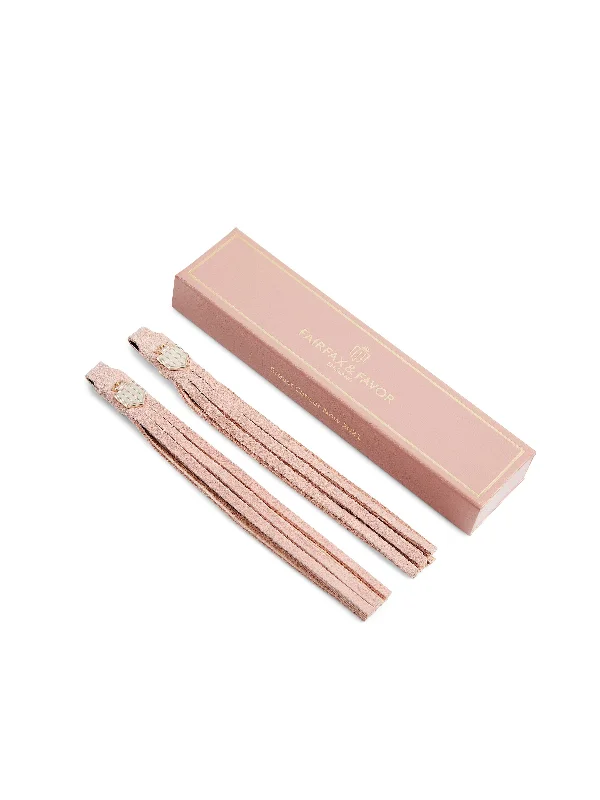 Timeless Style Boot Tassels - Breast Cancer Now Pink