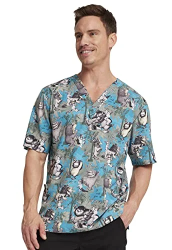 Diamond Series Tooniforms Men & Women Scrubs Top V-Neck TF606