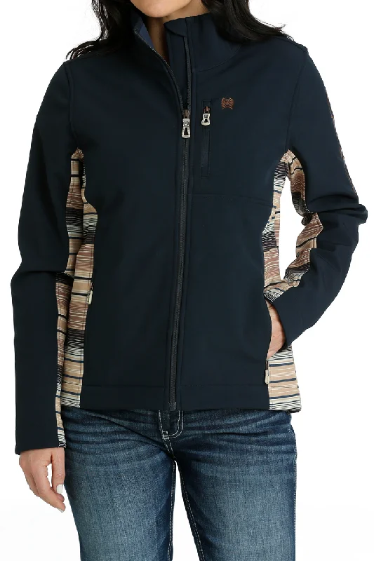 Breezy Style Cinch Women's Brown Bonded Conceal Carry Jacket