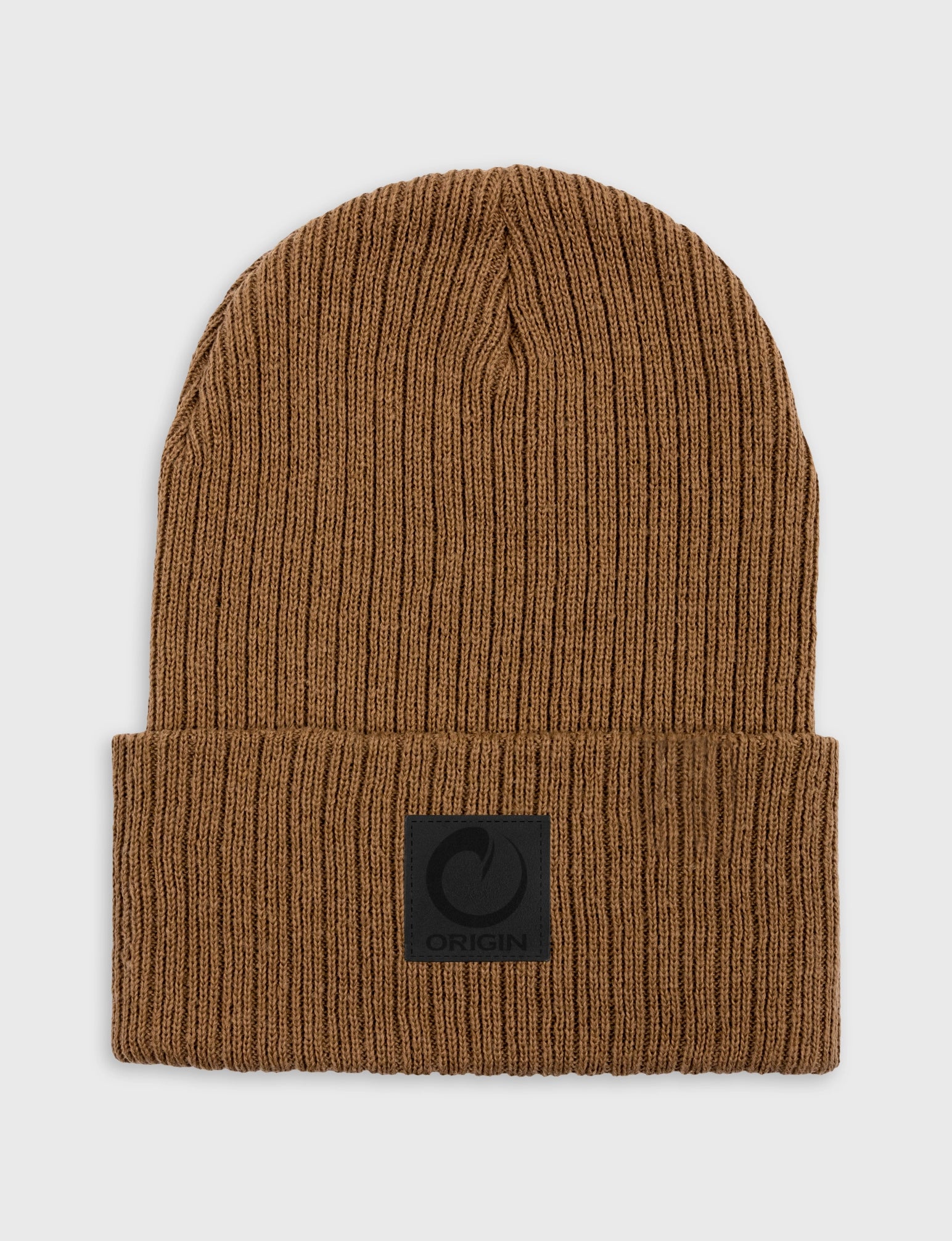 Relaxed Weekend Wear ORIGIN™ LEATHER PATCH BEANIE