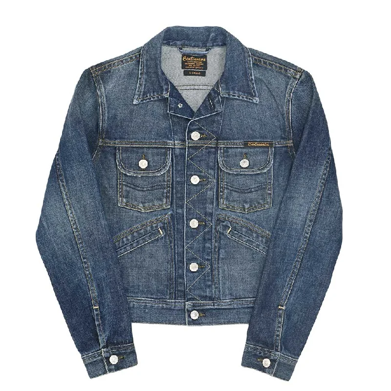 Effortless Looks 5 Pocket 13.5 oz Japanese Denim Ranch Jacket - Light Vintage Wash