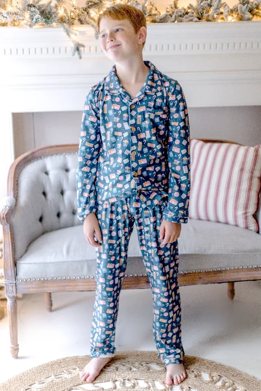 Basic Version Boys Santas Surprise Stash Lounge Set