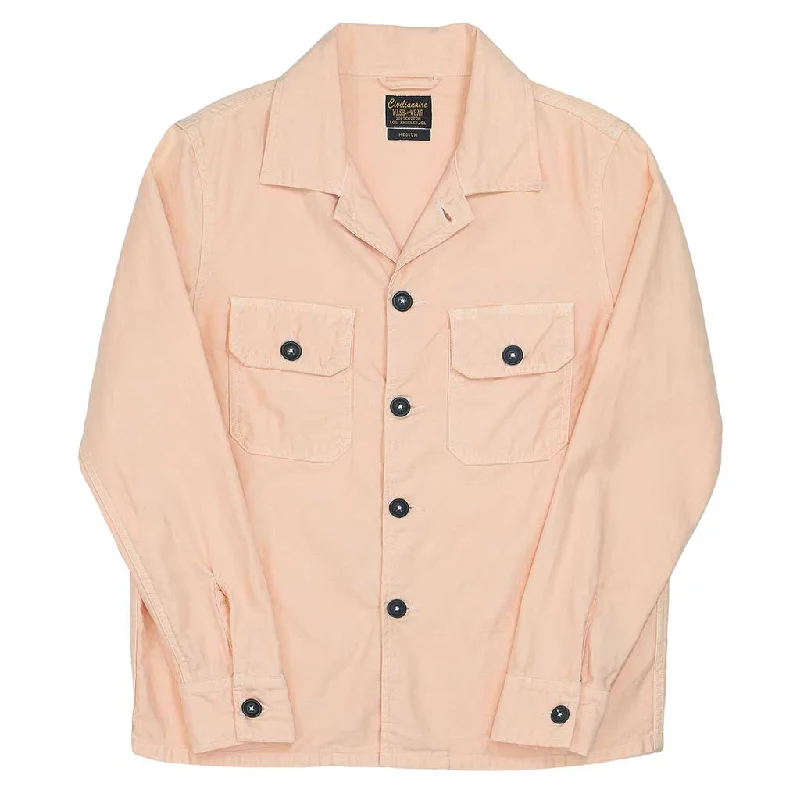 Exquisite Embroidery 2 Pockets 100%  Cotton Erika Jacket - Almost Apricot