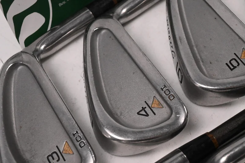 Trendy Comfort Titleist DCI Gold Irons / 3-PW / Regular Flex Graphite Shafts / No Shaft Bands Trendy Comfort Titleist DCI Gold Irons / 3-PW / Regular Flex Graphite Shafts / No Shaft Bands