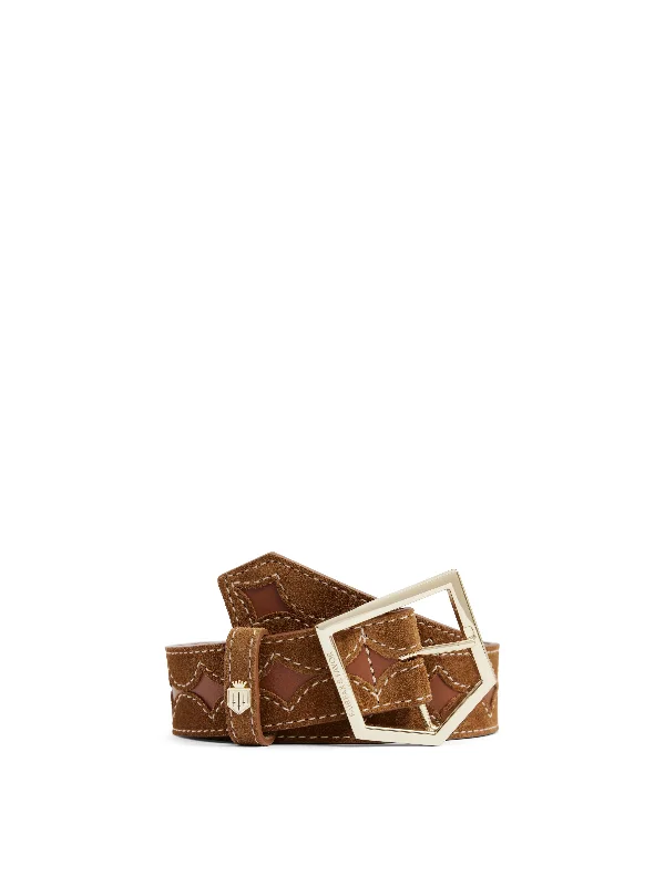 Layered Style Ohio Belt - Tan