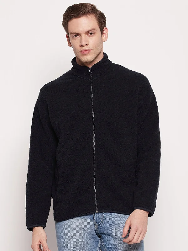 Casual Street Men Navy Sweatshirt